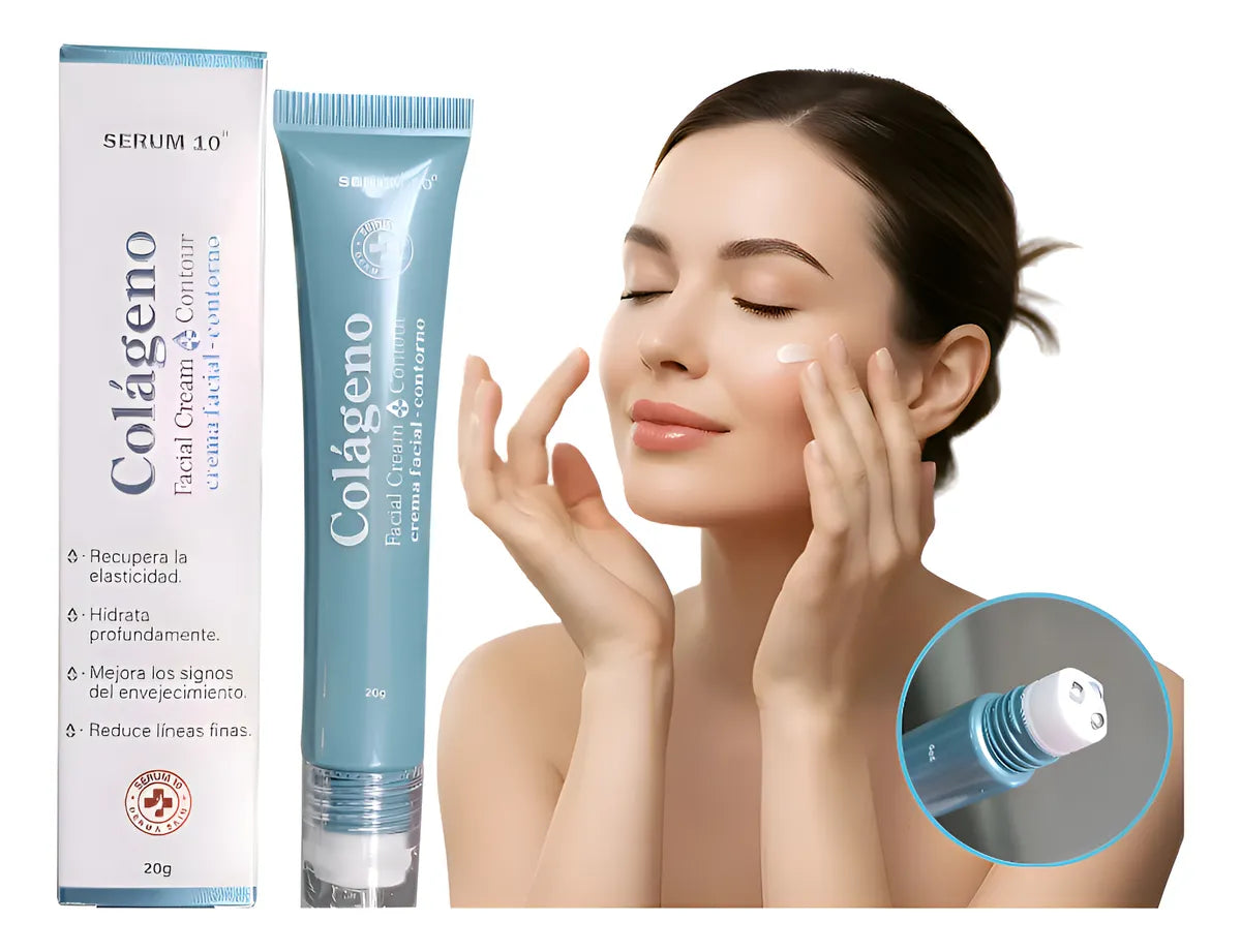 ✨ Crema de Colágeno Facial | Reafirma, Hidrata y Ayuda a Reducir las Líneas Finas! Aprovecha el envío GRATIS!